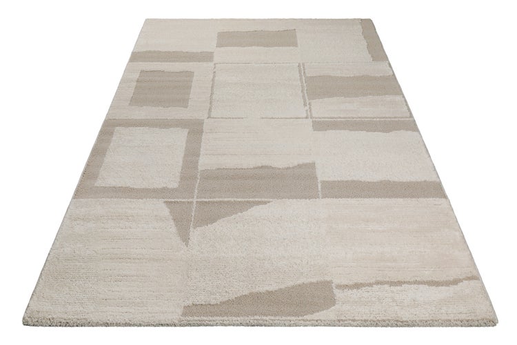 Kurzflor Teppich Creme Beige Ingvar WECONhome 140x200 cm