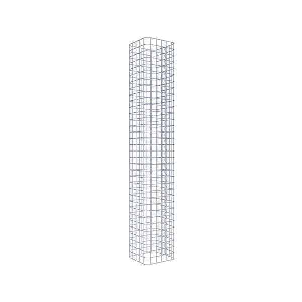 Gabionensäule 27 x 27 cm MW 5 x 5 cm eckig - Höhe: 1,70 m