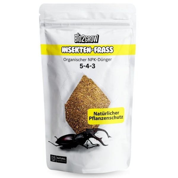 Bio2Grow Insektenfrass organischer NPK-Dünger 5-4-3 im Beutel