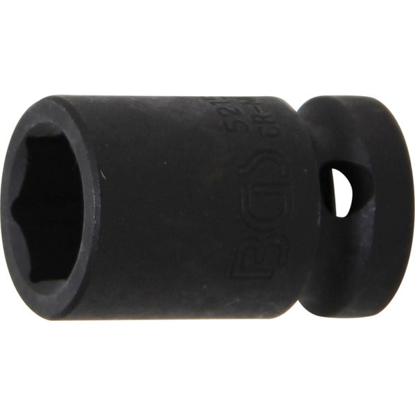 BGS Kraft-Steckschlüssel-Einsatz Sechskant Antrieb Innenvierkant 12,5 mm (1/2) SW 15 mm - 5215