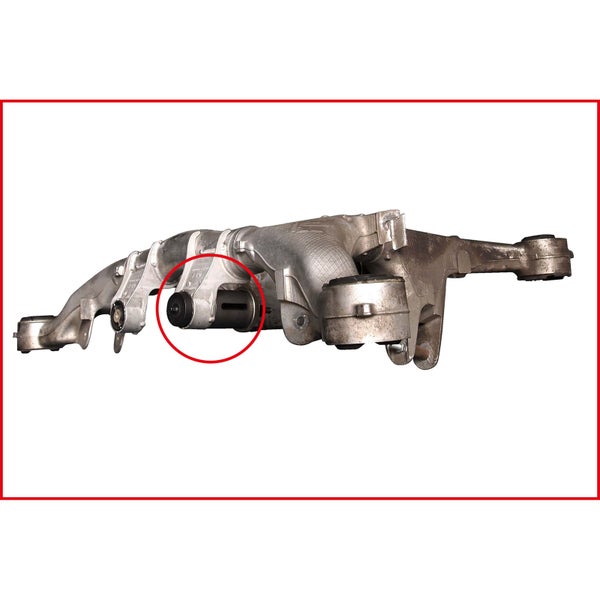 Achskörper mit Gummibuchse