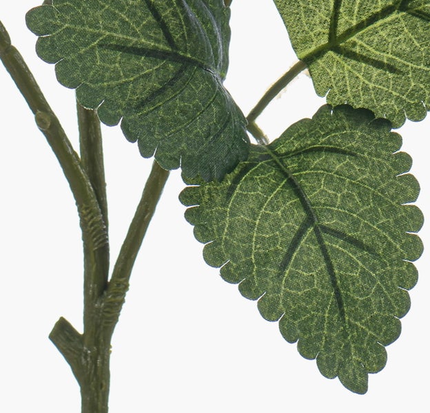 Künstlicher Zweig Blaubeere PAVRO mit Beeren, blau, 75cm - Deko Kunstzweig