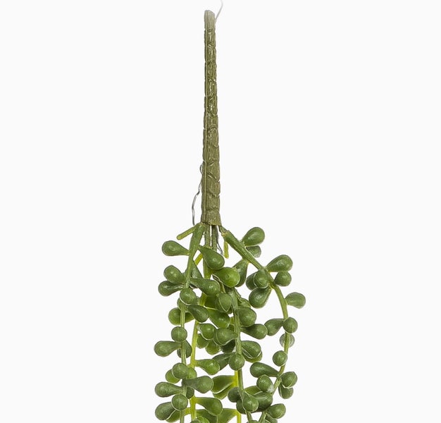 Künstliche Pflanze Philodendron mit grünen herzförmigen Blättern