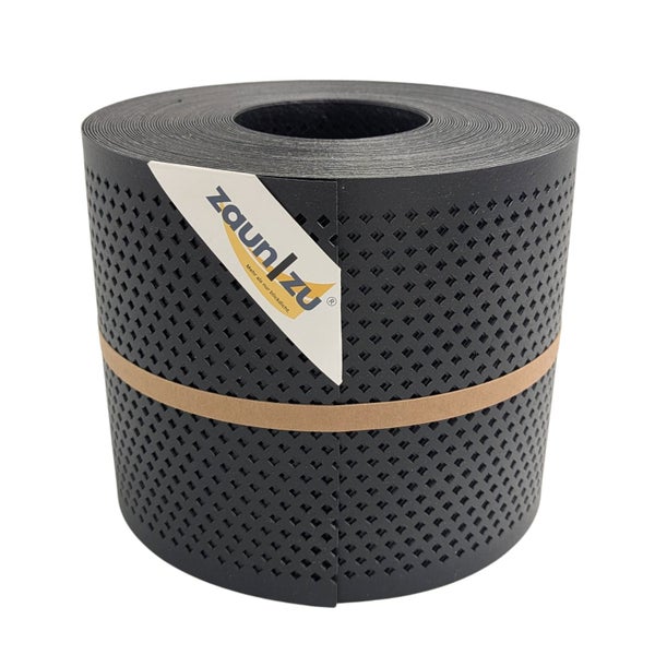 Zaunfolie auf Rolle mit Zaunlzu Logo