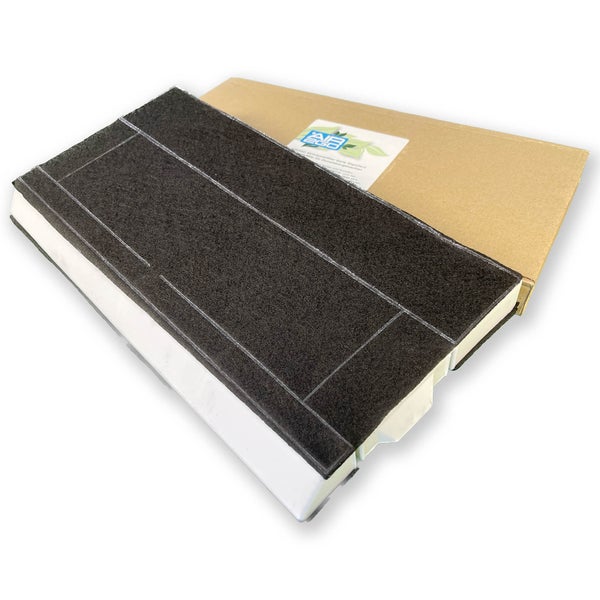 Aktivkohlefilter mit Kartonverpackung