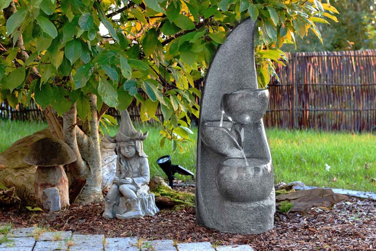 Gartenbrunnen Springbrunnen Brunnen FoLeaf 93cm 10772