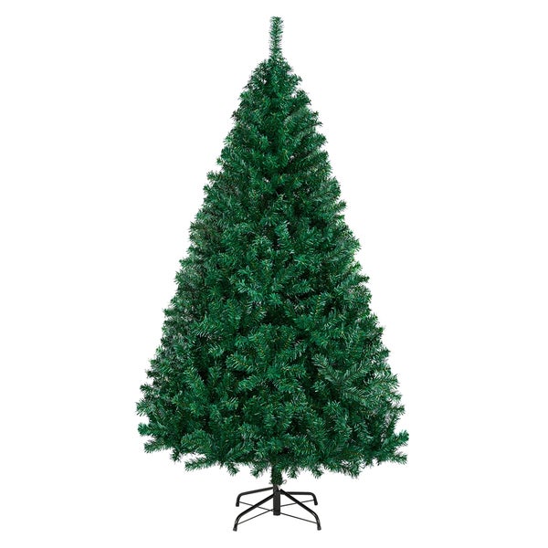 Yaheetech 183 cm Künstlicher Weihnachtsbaum mit Faltsystem , Grün