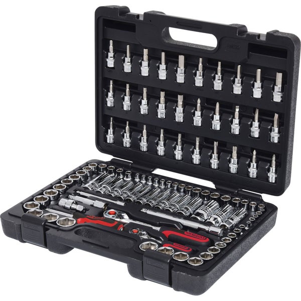 KS TOOLS 1/4+3/8 CHROMEplus Steckschlüssel-Satz 99tlg. - 918.0699