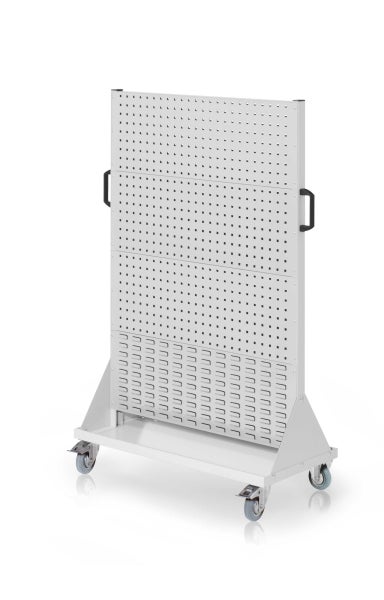 Mobile Werkbank mit Lochwand