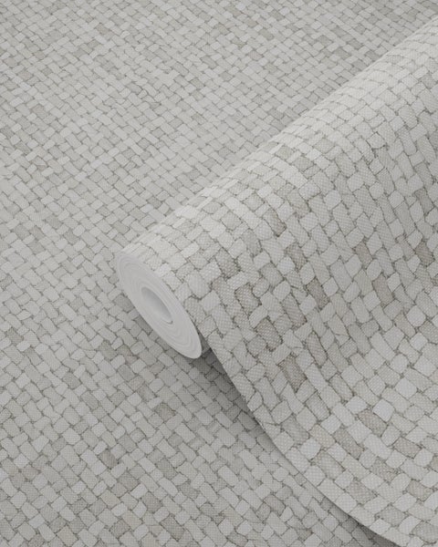 Tapetenrolle mit Flechtmuster