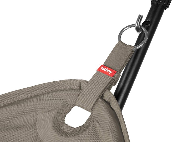 Fatboy Headdemock Deluxe Dunkelblau | Hängematte für Zwei mit Gestell | inkl. Matte, Gestell, Kissen, Cover- Deluxe Version | Outdoor geeignet Garten & Terrasse | 280 x 140cm, Einheitsgröße