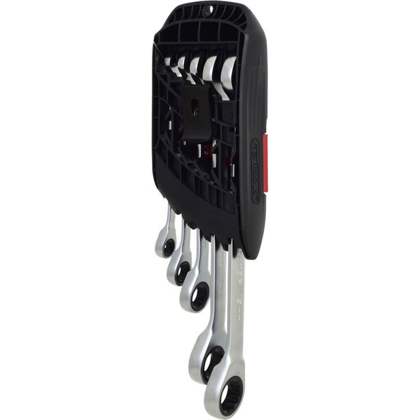 KS TOOLS GEARplus RINGSTOP-Ratschenringmaulschlüssel-Satz abgewinkelt 5tlg. - 503.4955