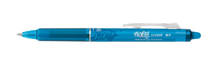 PILOT Tintenroller FriXion Clicker hellblau