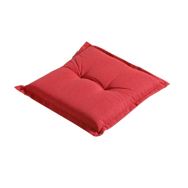 Sitzkissen Panama ziegelrot - Ca. 50x50 cm - 4er-Set