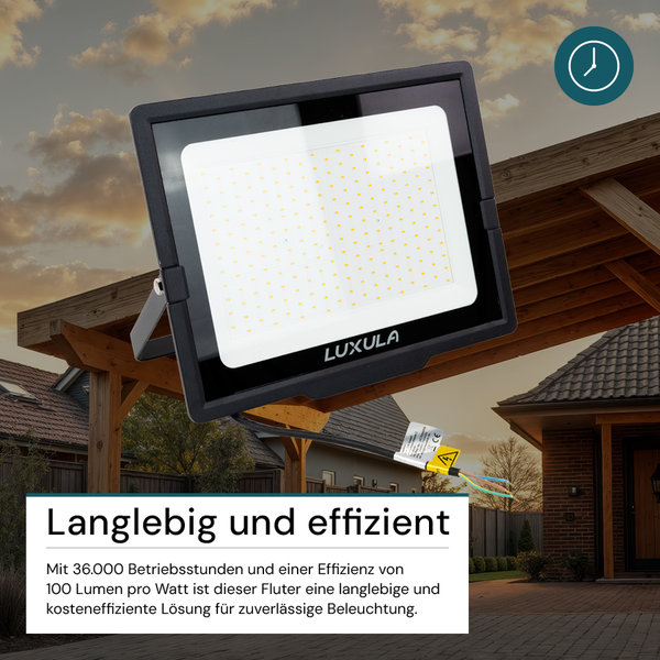 Luxula LED Strahler für den Außenbereich