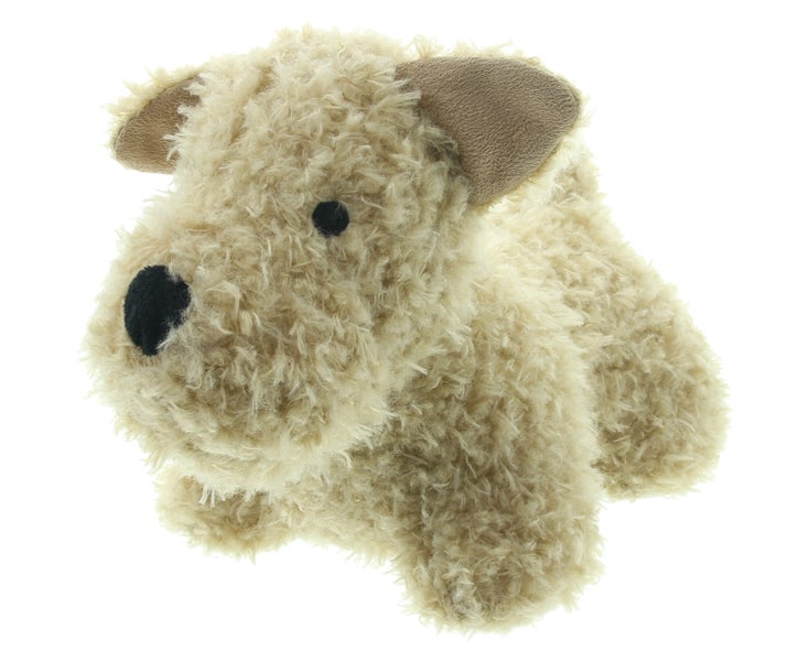 FRANK FLECHTWAREN|Türstopper Tobi, 27 x 13 x 17 cm, POLYESTER, SAND, FOLIE