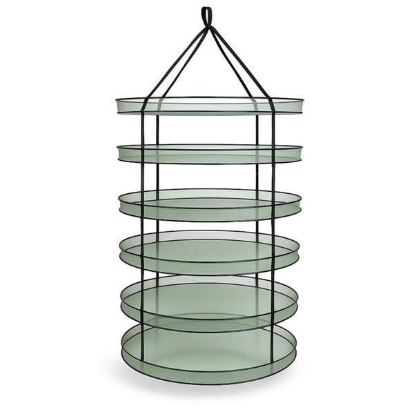 Hängender Kräutertrockner mit sieben Ablagen