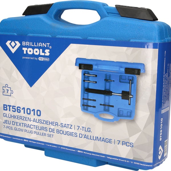 Brilliant Tools Glühkerzen-Auszieher-Satz im Werkzeugkoffer