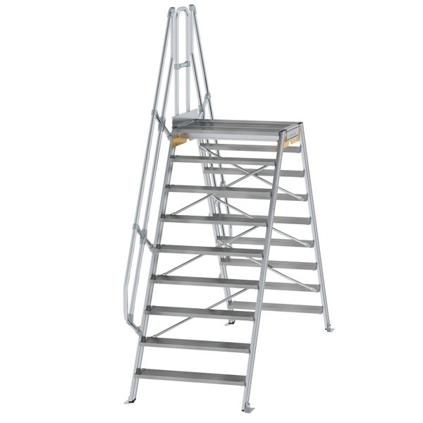 MUNK Überstieg 60° inkl. einen Handlauf, Stufenbreite 1000mm, 2x9 Stufen