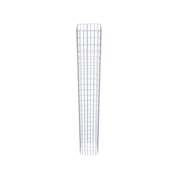 Gabionensäule 32 x 32 cm, MW 5 x 10 cm eckig - Höhe: 2,30 m
