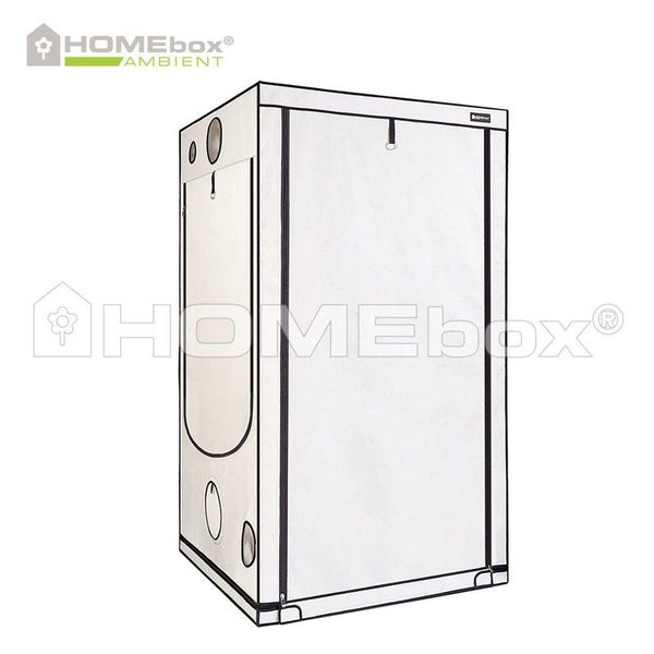 Premium Homebox Ambient Q120 Growbox – 120x120x200 cm, Lichtdichtes Zelt mit hochwertiger Reflektionsbeschichtung & robustem Stecksystem für optimale Indoor Pflanzenzucht
