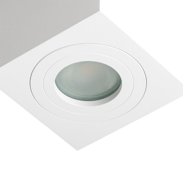 Quadratischer Deckeneinbaustrahler