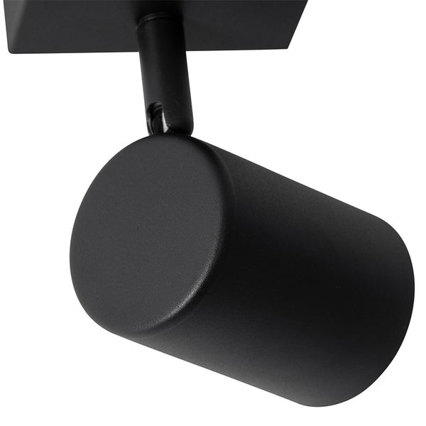 Schwarzer Deckenstrahler zur Innenbeleuchtung