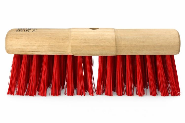 Handfeger mit Holzstiel und Borsten