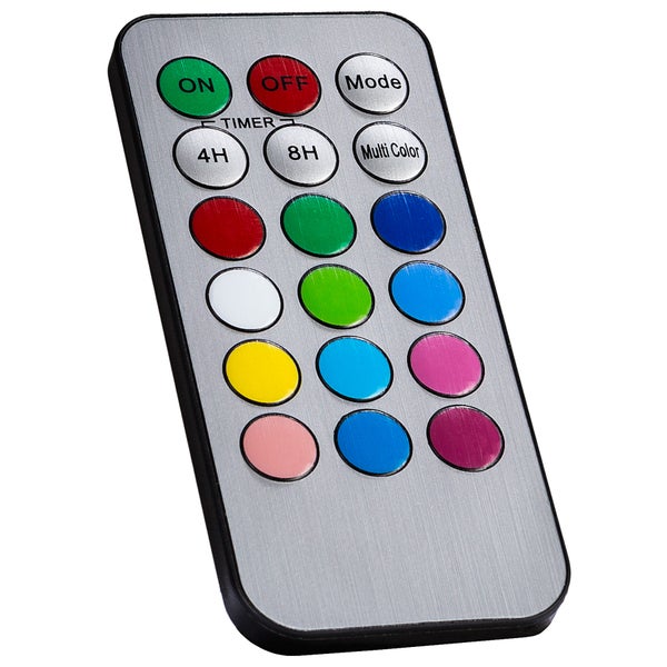 Set aus 3 LED-Kerzen tectake  Echtwachskerzen in abgestufter Höhe inklusive Fernbedienung