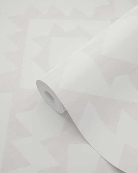 Tapetenrolle mit geometrischem Muster für die Wandgestaltung