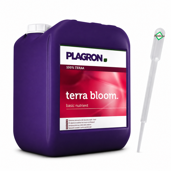Plagron Terra Bloom Pflanzendünger im Kanister mit Pipette