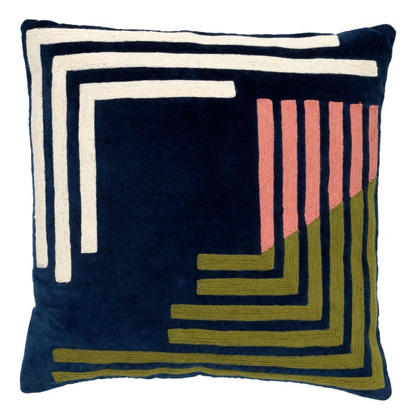 Remy Dekokissen - Retro 45x45 cm, Blau