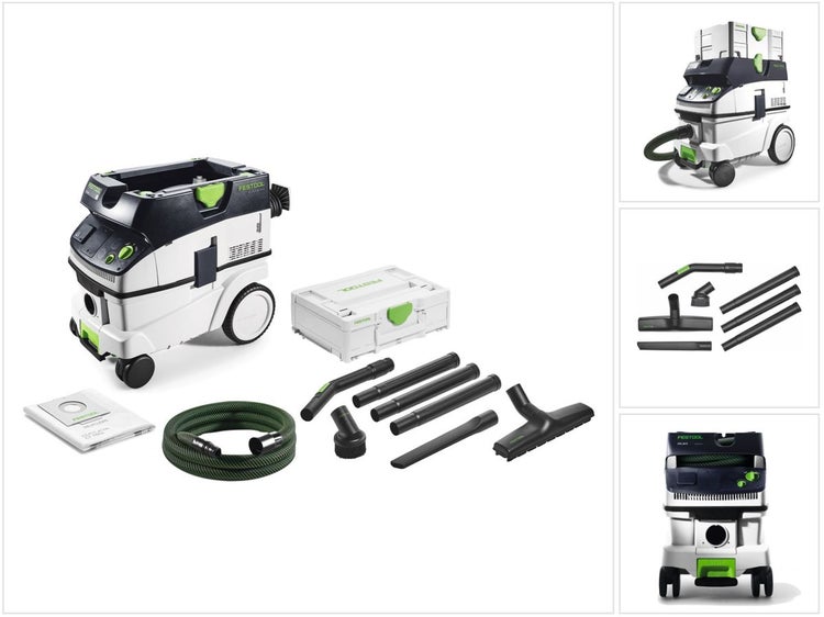 Festool CTL 26 E Cleantec Absaugmobil 26 l Staubkl. L + Reinigungsset RS-ST D 27/36-Plus im Systainer