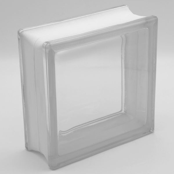 Basic Glasbaustein Vollsicht klar 19 x 19 x 8 cm - 6 Stück