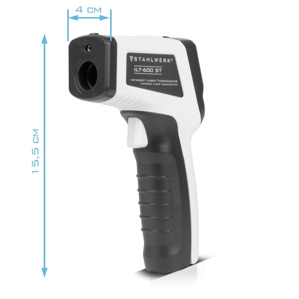 STAHLWERK Infrarot-Laser-Thermometer ILT-600 ST -50C° bis 600°C Pyrometer