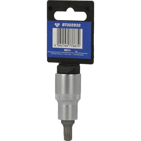 BRILLIANT TOOLS 1/2 Vielzahn-Bit-Stecknuss 55 mm lang M8 - BT022932