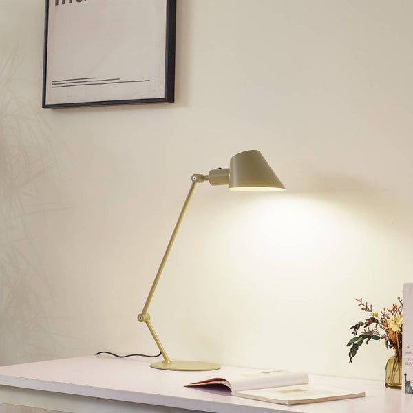 Lindby Tischlampe Corali (Modern) in Grün aus Metall (1 flammig, E27) - Tischleuchte Schreibtischlampe Nachttischlampe Wohnzimmerleuchte