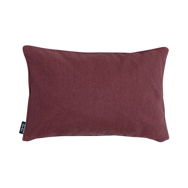 Dekokissen Bordeaux Canvas Eco+ - Ca. 30x50 cm - 4er-Set