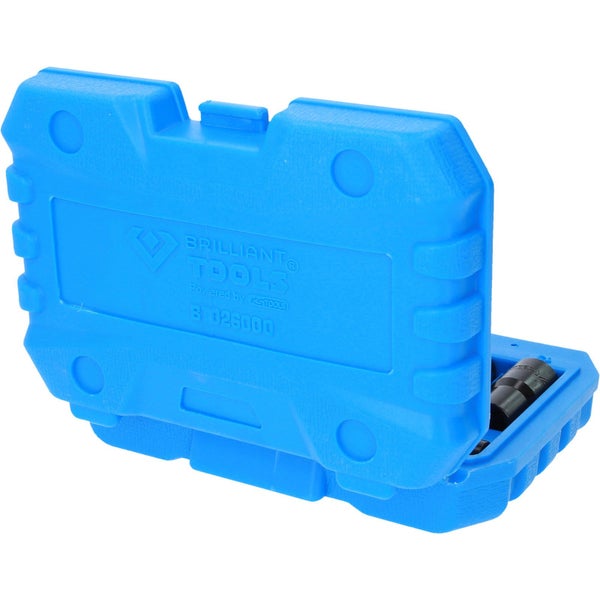 Zahn Nusseinsatz Set 10-teilig in blauem Koffer