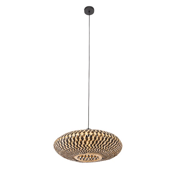 Hängeleuchte aus Rattan