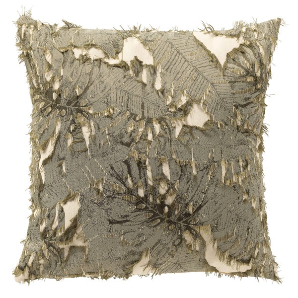 Dekokissen mit Pflanzenmuster