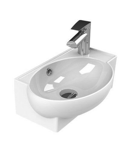 Badmöbel Klein für Gäste wc Badmöbel-Set »Riva«, (2-tlg), Breite 45 cm, Gästebad, mit Soft-Close