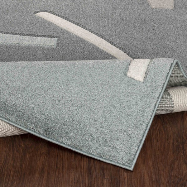 Teppich Skandi Blau/Grau 120x170 cm