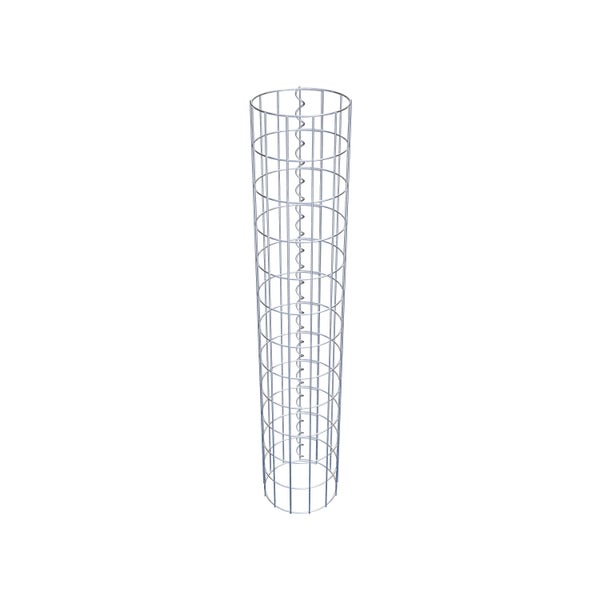Gabionensäule Durchmesser 22 cm, MW 5 x 10 cm rund - Höhe: 1,20 m