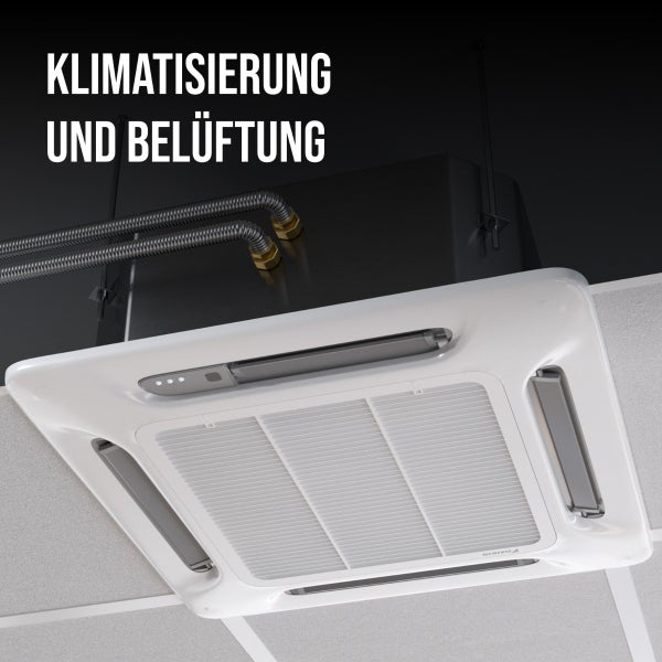Deckenklimaanlage für Klimatisierung und Belüftung