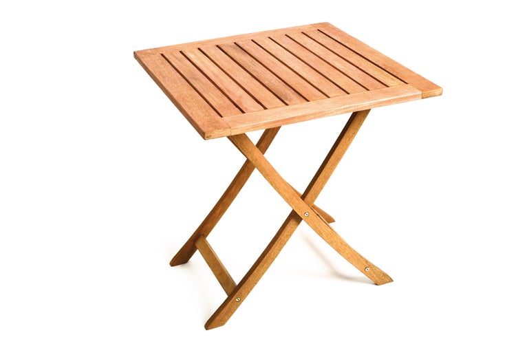 Comodoro Gartenmöbelset 3tlg., 2 Klappsessel, Klapptisch 70 x 70 cm