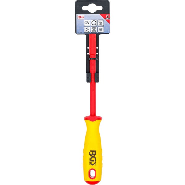 BGS Schraubendreher mit 5 Millimeter Klingenbreite und 125 Millimeter Klingenlänge