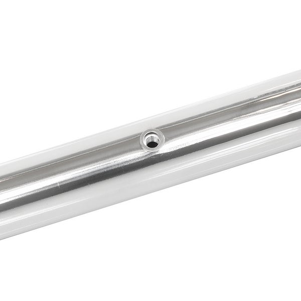 Edelstahl-Designgeländer 100 cm + 2 Halter - Poliert