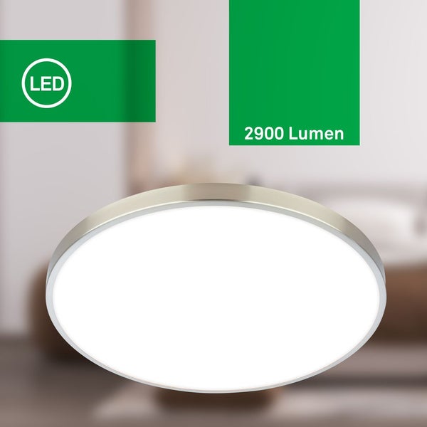LED Deckenlampe Deckenleuchte Wohnzimmer Energieeffizienz A Neutralweiß