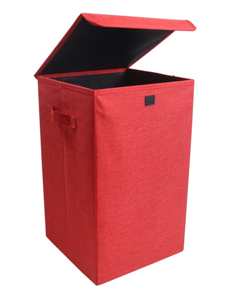 Wäschekorb Wäschebox Stoffbox mit Deckel Dreso M